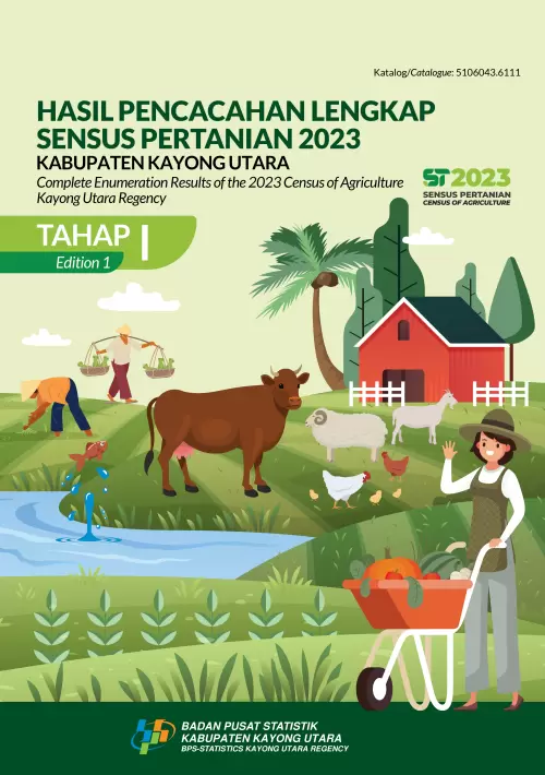 Hasil Pencacahan Lengkap Sensus Pertanian 2023 - Tahap I Kabupaten Kayong Utara