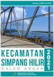 Simpang Hilir Subdistrict In Figures 2021