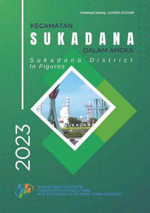 Sukadana Subdistrict in Figures 2023